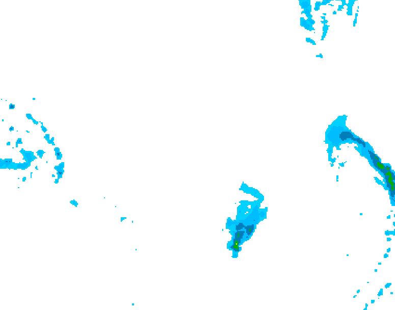 GDPS precipitation 174 hour forecast chart for Canada based on 2026/03/19 1200Z data