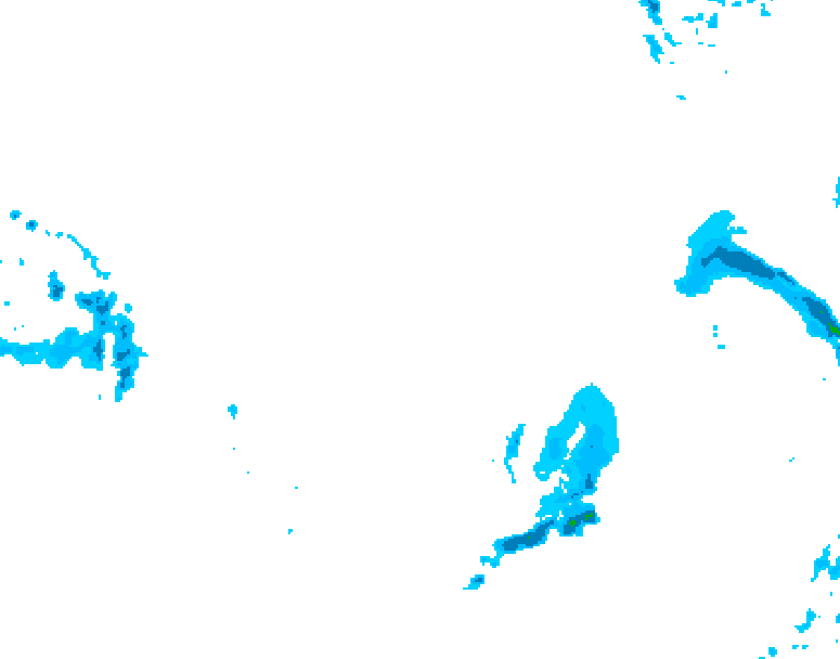 GDPS precipitation 180 hour forecast chart for Canada based on 2026/03/19 1200Z data