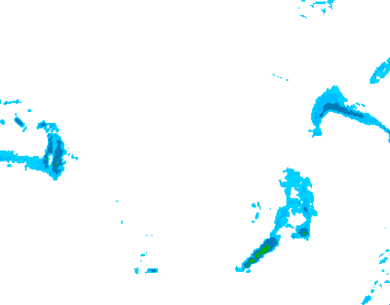 GDPS precipitation 186 hour forecast chart for Canada based on 2026/03/19 1200Z data
