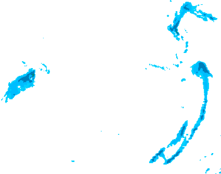 GDPS precipitation 210 hour forecast chart for Canada based on 2026/03/19 1200Z data