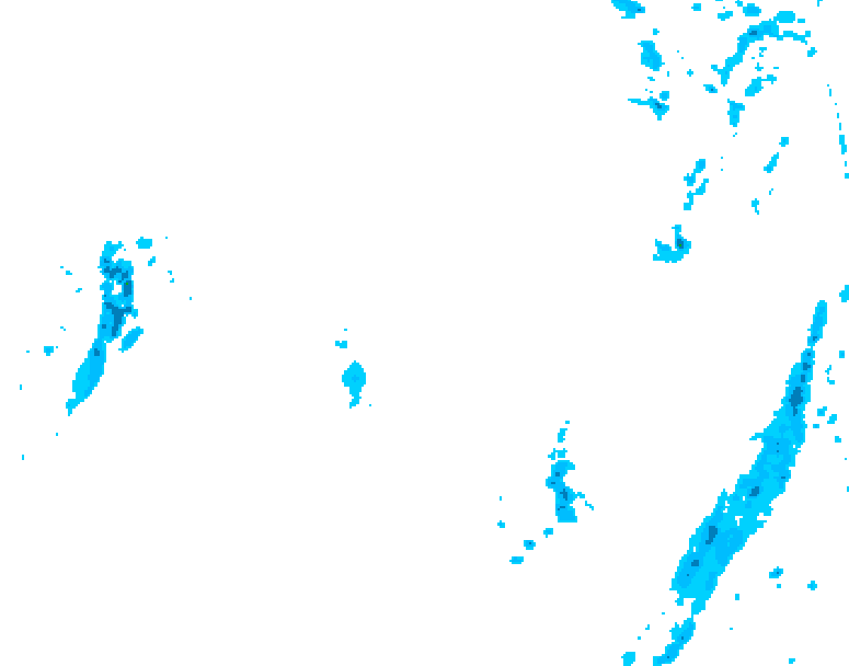 GDPS precipitation 234 hour forecast chart for Canada based on 2026/03/19 1200Z data