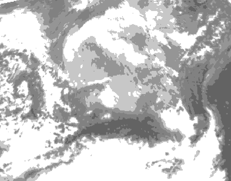GDPS total cloud 060 hour forecast chart for Canada based on 2026/03/19 1200Z data