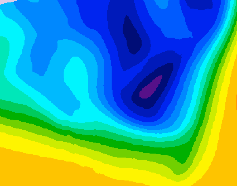 GDPS 500 millibar geopotential height 240 hour forecast chart for Canada based on 2026/03/20 0000Z data