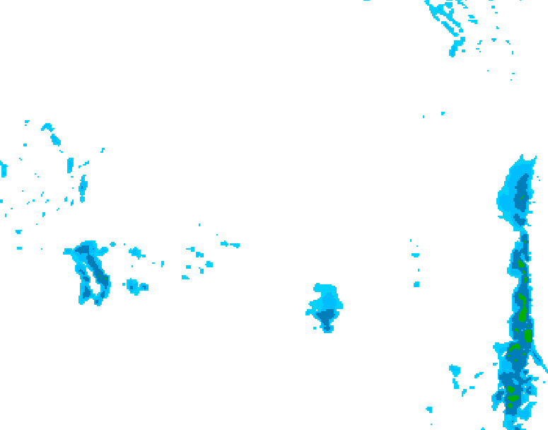 GDPS precipitation 006 hour forecast chart for Canada based on 2026/03/20 0000Z data