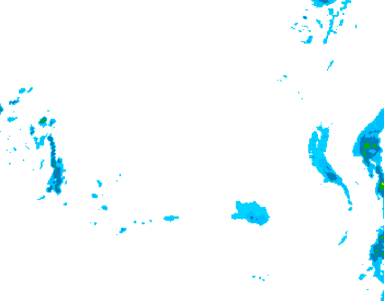 GDPS precipitation 048 hour forecast chart for Canada based on 2026/03/20 0000Z data