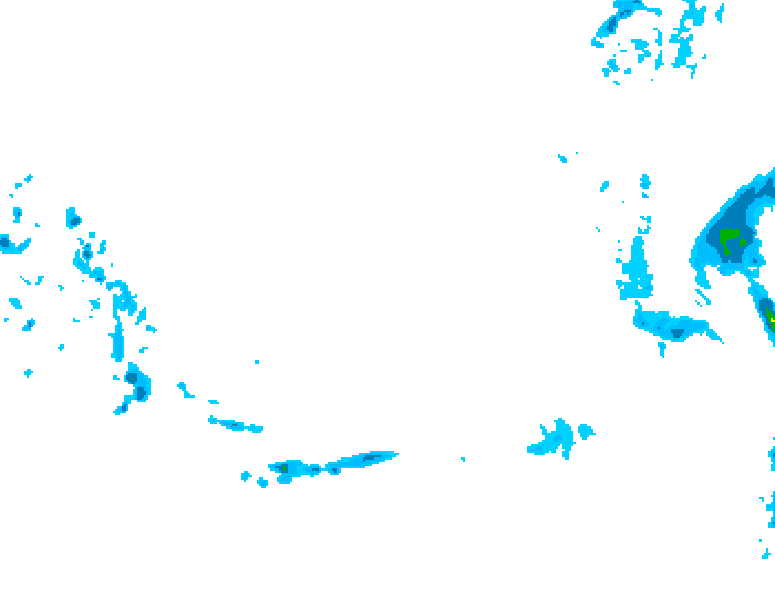 GDPS precipitation 054 hour forecast chart for Canada based on 2026/03/20 0000Z data