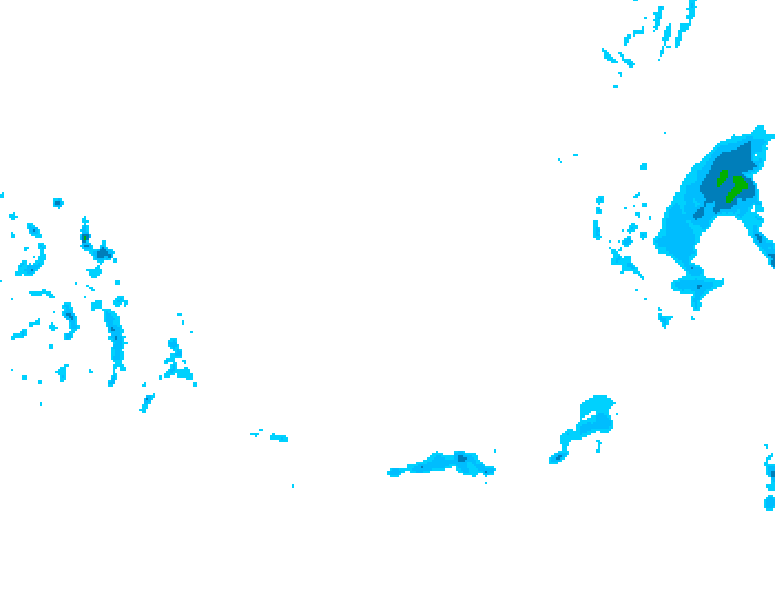 GDPS precipitation 060 hour forecast chart for Canada based on 2026/03/20 0000Z data