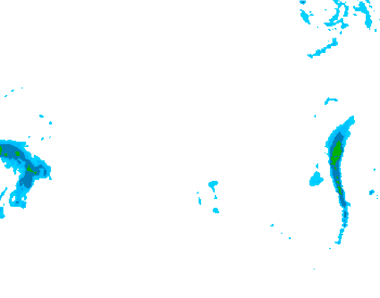 GDPS precipitation 102 hour forecast chart for Canada based on 2026/03/20 0000Z data