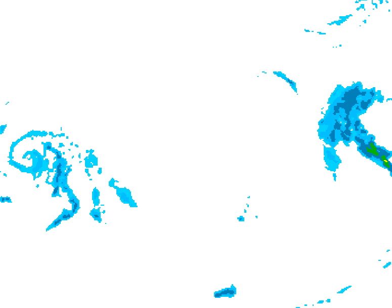 GDPS precipitation 120 hour forecast chart for Canada based on 2026/03/20 0000Z data