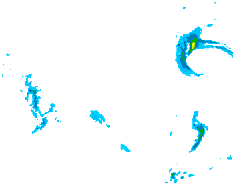 GDPS precipitation 138 hour forecast chart for Canada based on 2026/03/20 0000Z data