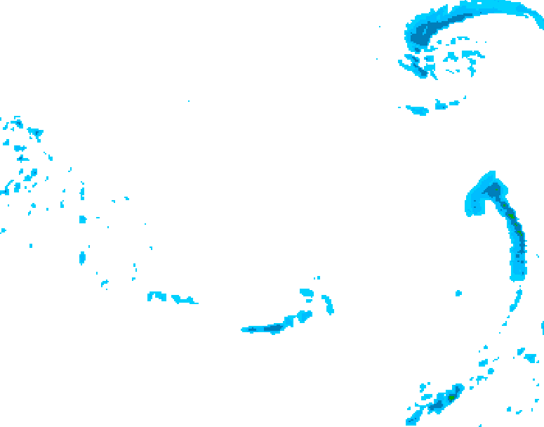 GDPS precipitation 156 hour forecast chart for Canada based on 2026/03/20 0000Z data