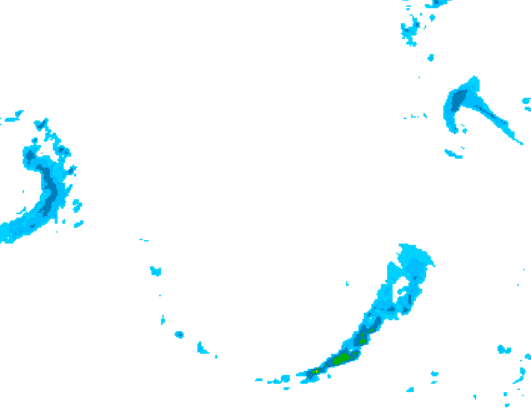 GDPS precipitation 174 hour forecast chart for Canada based on 2026/03/20 0000Z data
