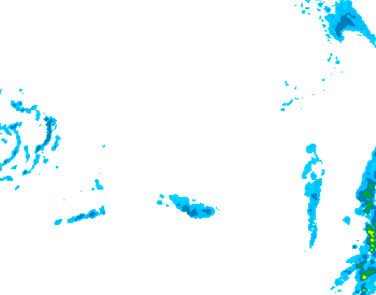 GDPS precipitation 024 hour forecast chart for Canada based on 2026/03/20 1200Z data