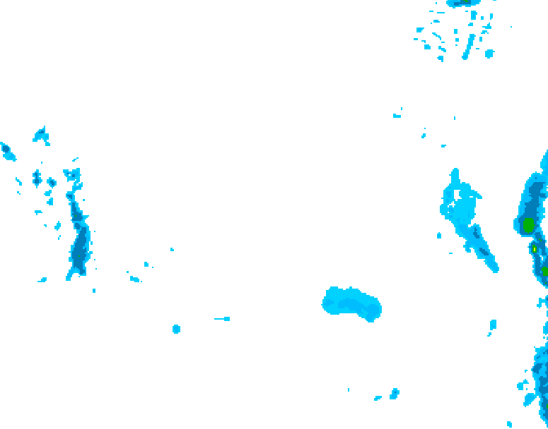 GDPS precipitation 036 hour forecast chart for Canada based on 2026/03/20 1200Z data