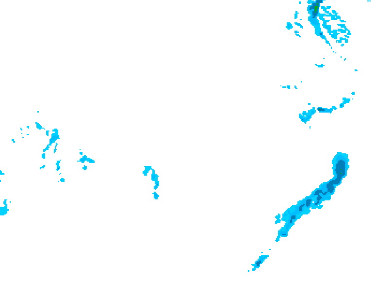 GDPS precipitation 072 hour forecast chart for Canada based on 2026/03/20 1200Z data