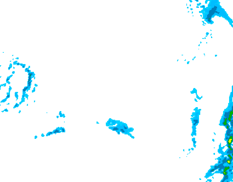 GDPS precipitation 012 hour forecast chart for Canada based on 2026/03/21 0000Z data