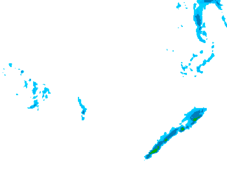 GDPS precipitation 054 hour forecast chart for Canada based on 2026/03/21 0000Z data