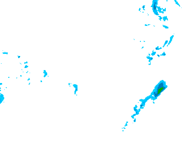 GDPS precipitation 060 hour forecast chart for Canada based on 2026/03/21 0000Z data