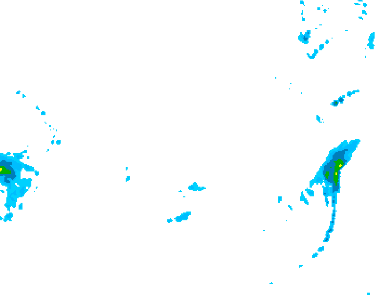 GDPS precipitation 072 hour forecast chart for Canada based on 2026/03/21 0000Z data