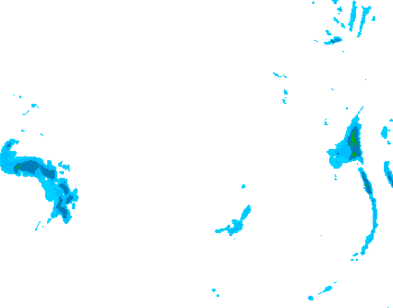 GDPS precipitation 084 hour forecast chart for Canada based on 2026/03/21 0000Z data