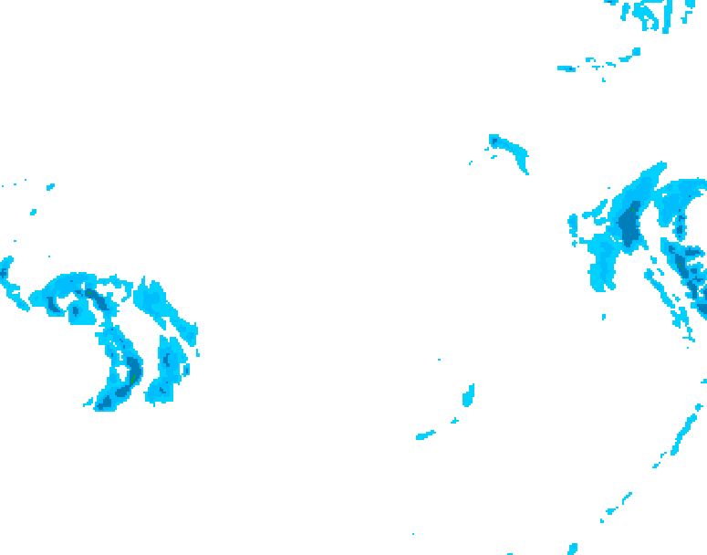 GDPS precipitation 090 hour forecast chart for Canada based on 2026/03/21 0000Z data