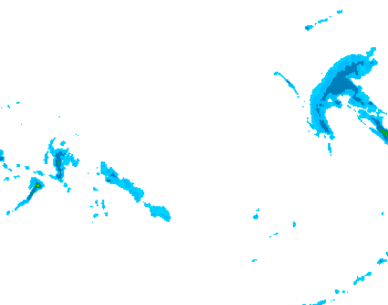 GDPS precipitation 102 hour forecast chart for Canada based on 2026/03/21 0000Z data