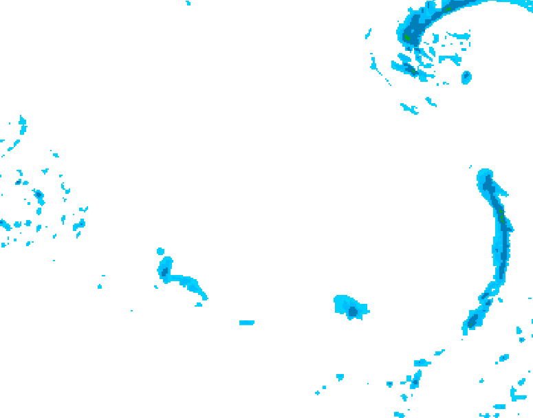 GDPS precipitation 132 hour forecast chart for Canada based on 2026/03/21 0000Z data