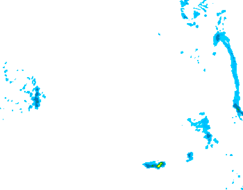 GDPS precipitation 150 hour forecast chart for Canada based on 2026/03/21 0000Z data