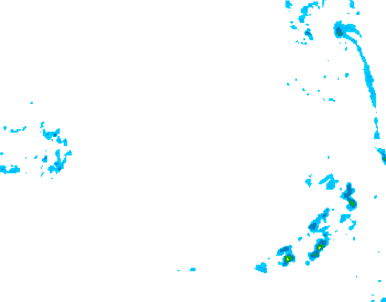 GDPS precipitation 156 hour forecast chart for Canada based on 2026/03/21 0000Z data