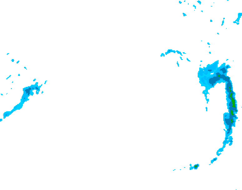 GDPS precipitation 174 hour forecast chart for Canada based on 2026/03/21 0000Z data