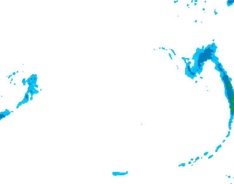 GDPS precipitation 180 hour forecast chart for Canada based on 2026/03/21 0000Z data