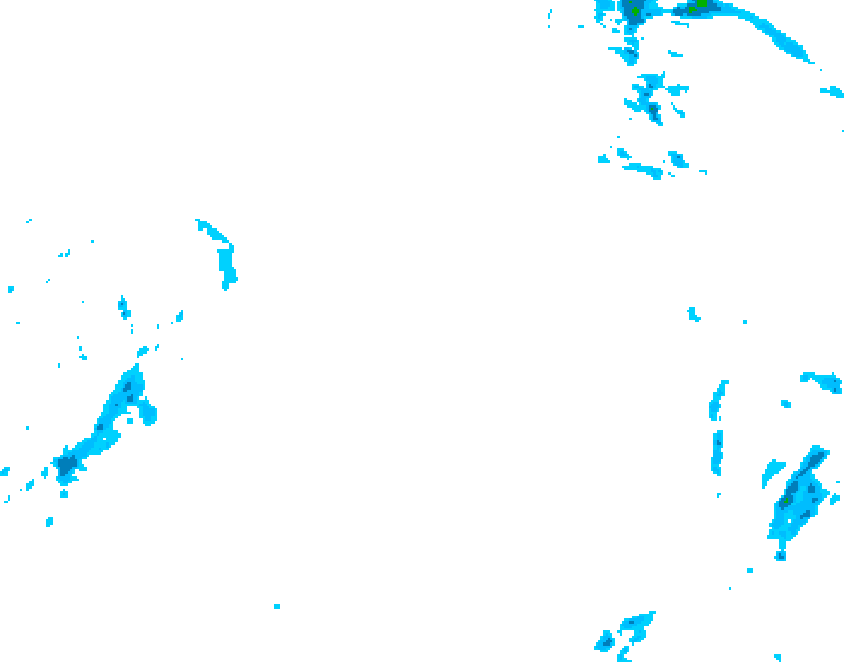 GDPS precipitation 210 hour forecast chart for Canada based on 2026/03/21 0000Z data