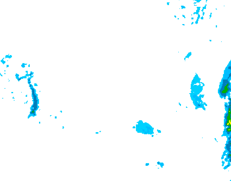 GDPS precipitation 012 hour forecast chart for Canada based on 2026/03/21 1200Z data