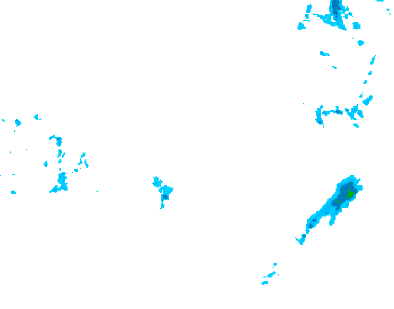 GDPS precipitation 048 hour forecast chart for Canada based on 2026/03/21 1200Z data