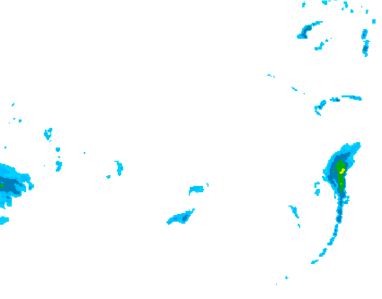 GDPS precipitation 060 hour forecast chart for Canada based on 2026/03/21 1200Z data