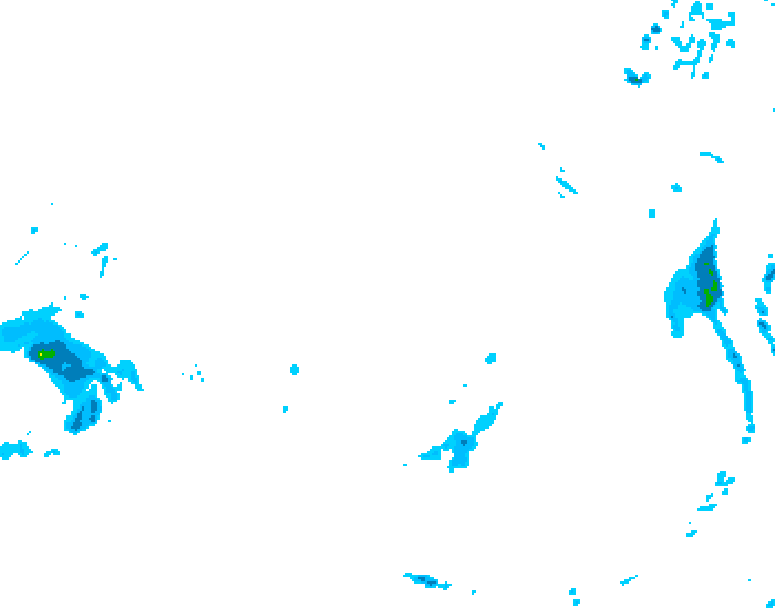 GDPS precipitation 072 hour forecast chart for Canada based on 2026/03/21 1200Z data