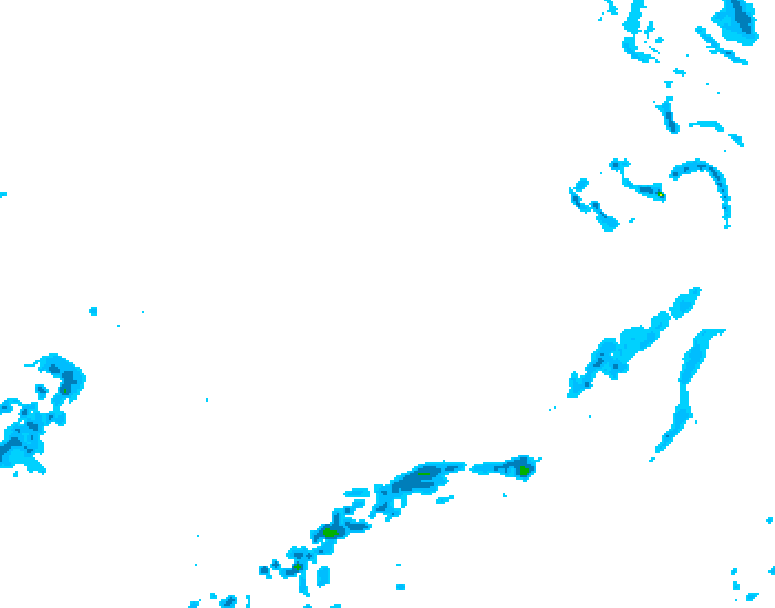 GDPS precipitation 228 hour forecast chart for Canada based on 2026/03/21 1200Z data