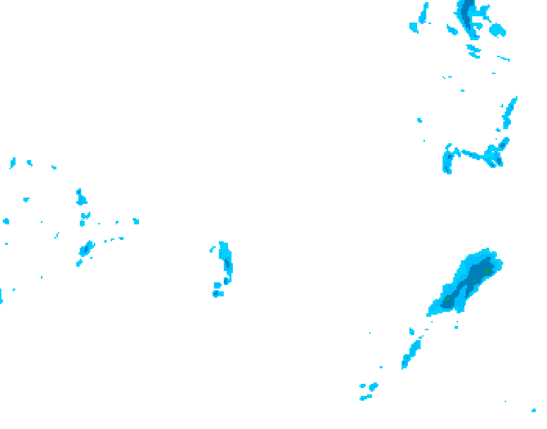 GDPS precipitation 036 hour forecast chart for Canada based on 2026/03/22 0000Z data