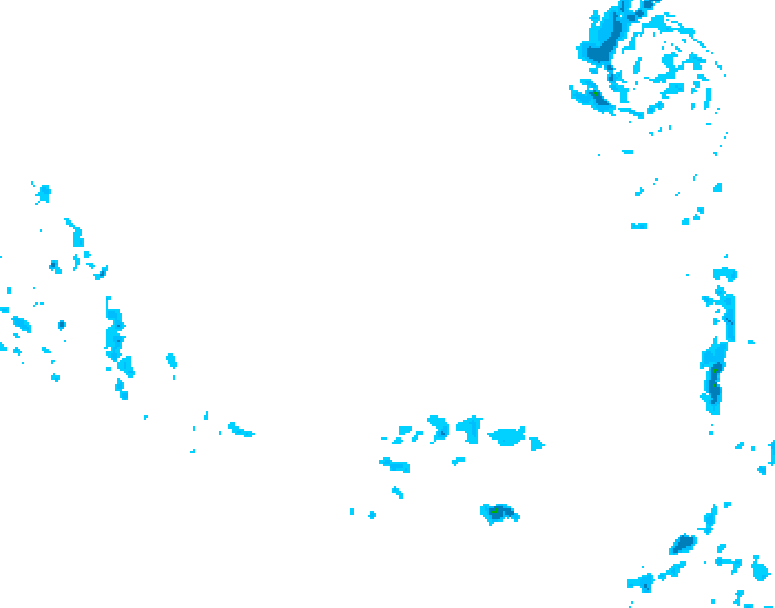 GDPS precipitation 108 hour forecast chart for Canada based on 2026/03/22 0000Z data