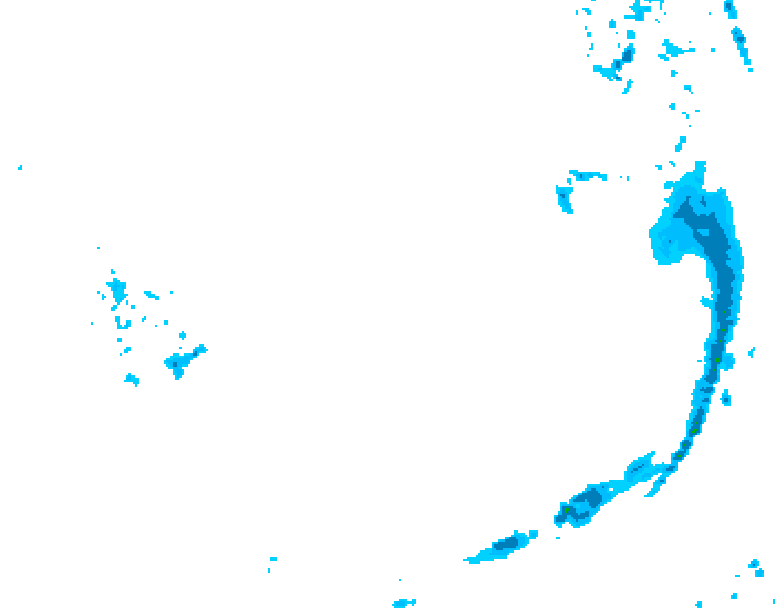GDPS precipitation 144 hour forecast chart for Canada based on 2026/03/22 0000Z data