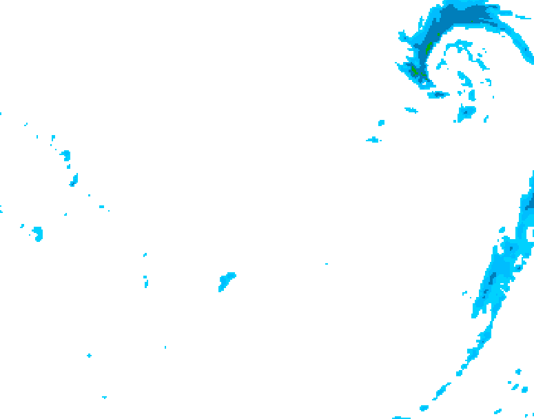 GDPS precipitation 168 hour forecast chart for Canada based on 2026/03/22 0000Z data