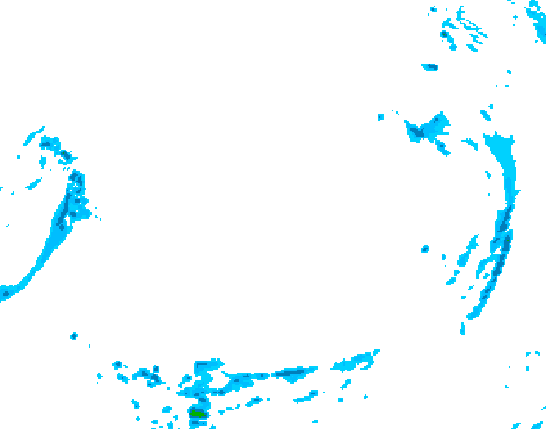 GDPS precipitation 216 hour forecast chart for Canada based on 2026/03/22 0000Z data