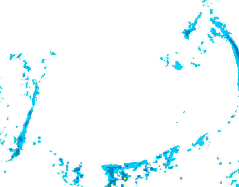 GDPS precipitation 240 hour forecast chart for Canada based on 2026/03/22 0000Z data