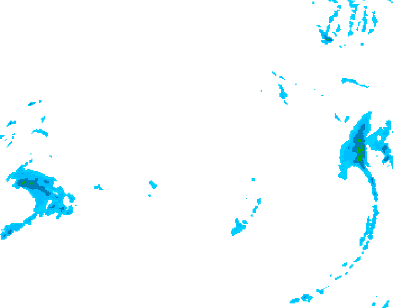 GDPS precipitation 048 hour forecast chart for Canada based on 2026/03/22 1200Z data