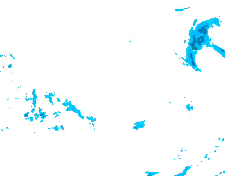 GDPS precipitation 072 hour forecast chart for Canada based on 2026/03/22 1200Z data
