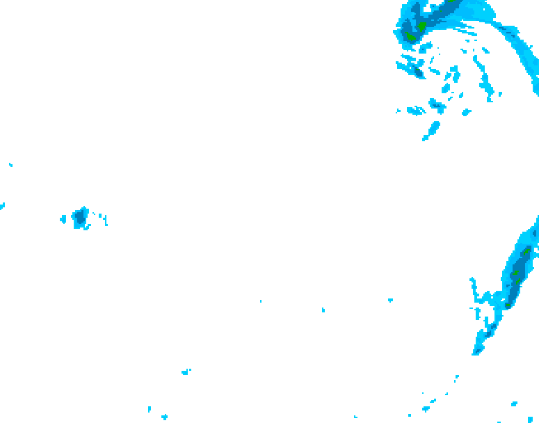 GDPS precipitation 156 hour forecast chart for Canada based on 2026/03/22 1200Z data
