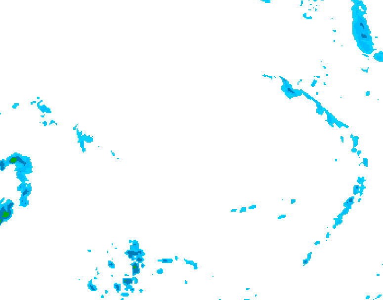 GDPS precipitation 204 hour forecast chart for Canada based on 2026/03/22 1200Z data