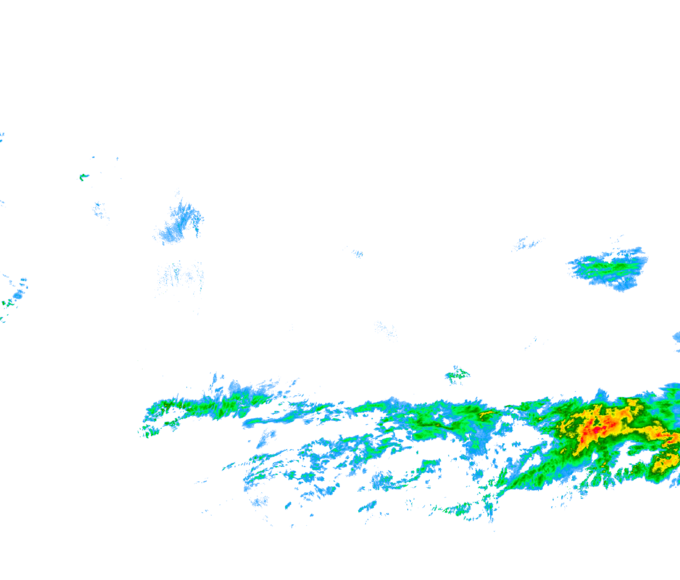 Weather radar data valid at 2026/03/22 16:12 UTC