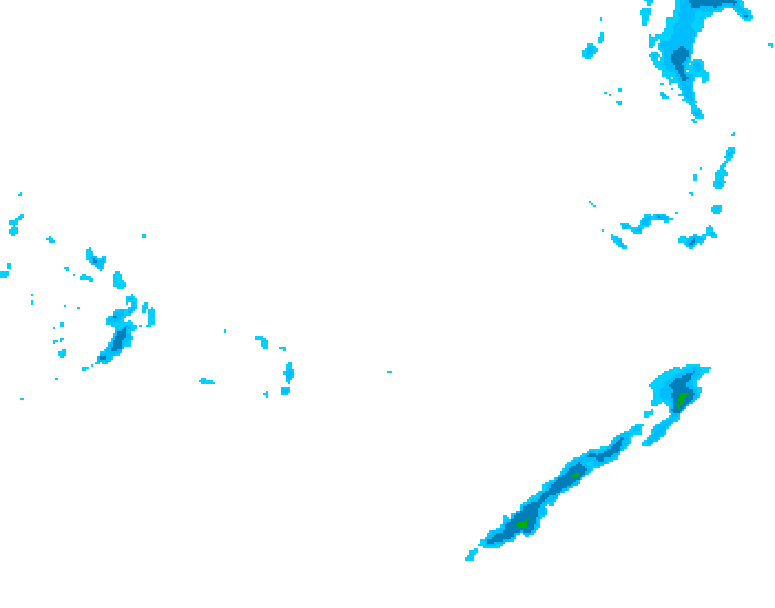 GDPS precipitation 006 hour forecast chart for Canada based on 2026/03/23 0000Z data