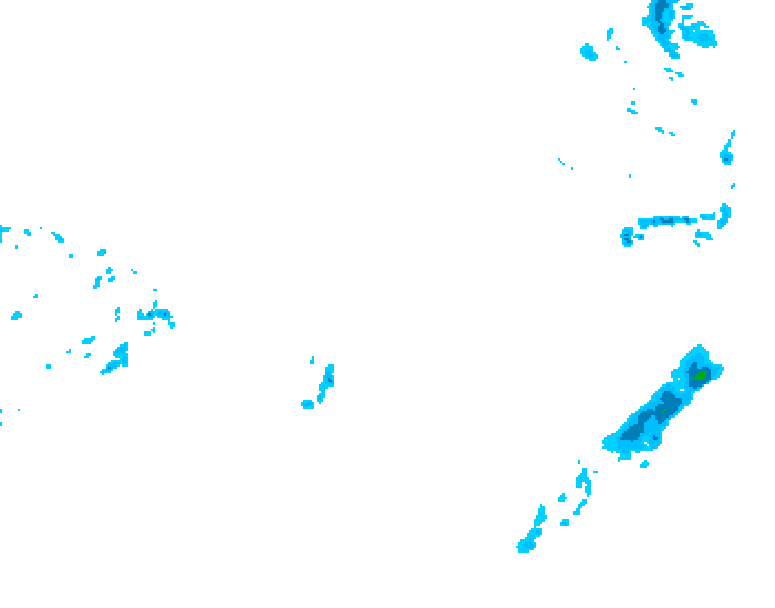 GDPS precipitation 012 hour forecast chart for Canada based on 2026/03/23 0000Z data